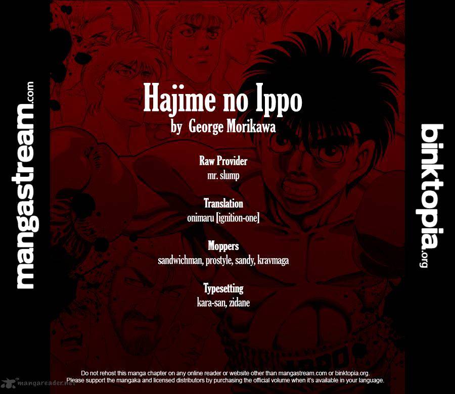 Hajime no Ippo – The First Step chapter 930 page 19