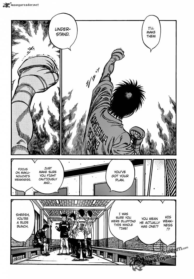 Hajime no Ippo – The First Step chapter 930 page 6