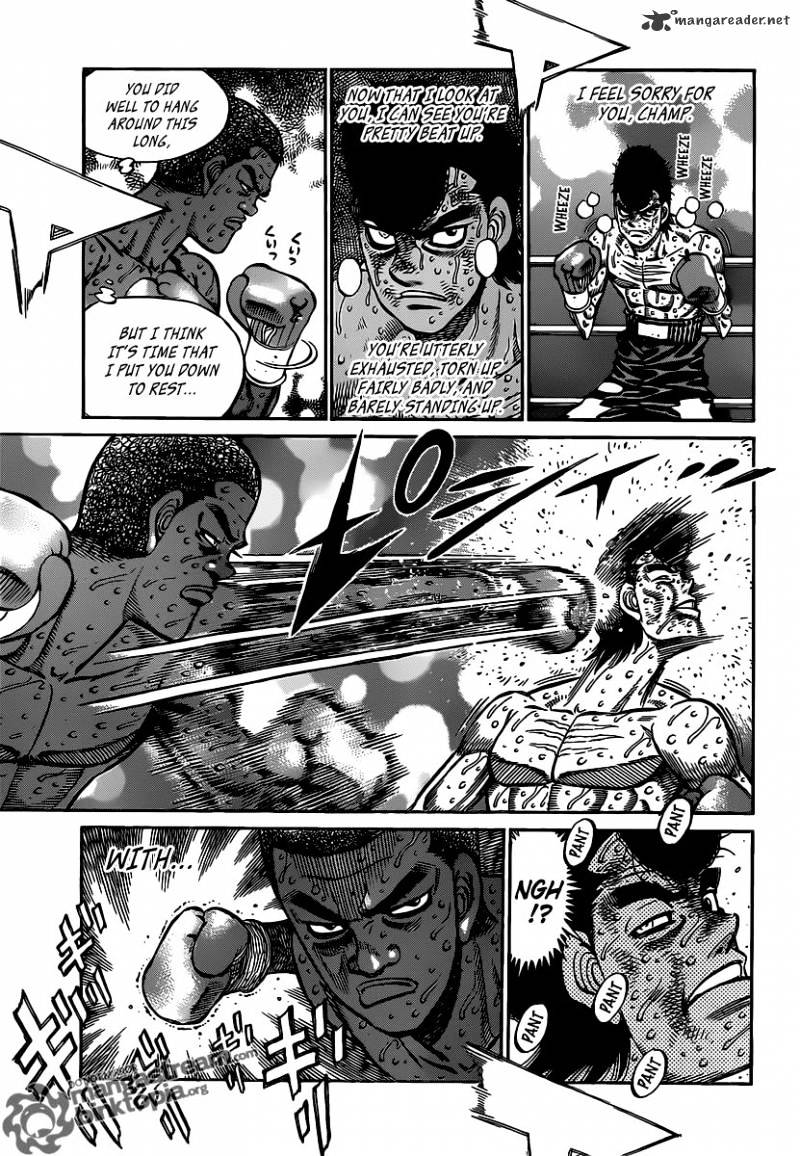 Hajime no Ippo – The First Step chapter 942 page 13