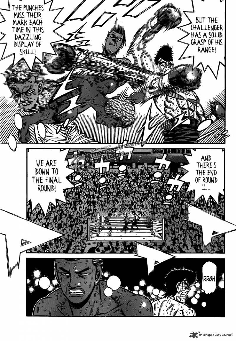 Hajime no Ippo – The First Step chapter 942 page 3