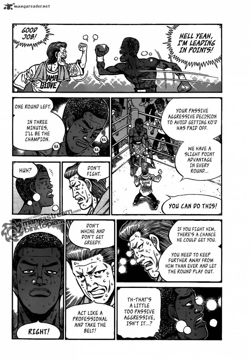 Hajime no Ippo – The First Step chapter 942 page 4