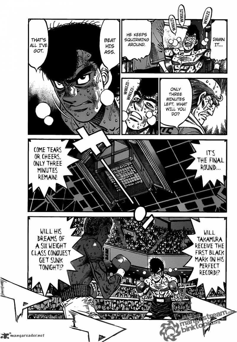 Hajime no Ippo – The First Step chapter 942 page 5