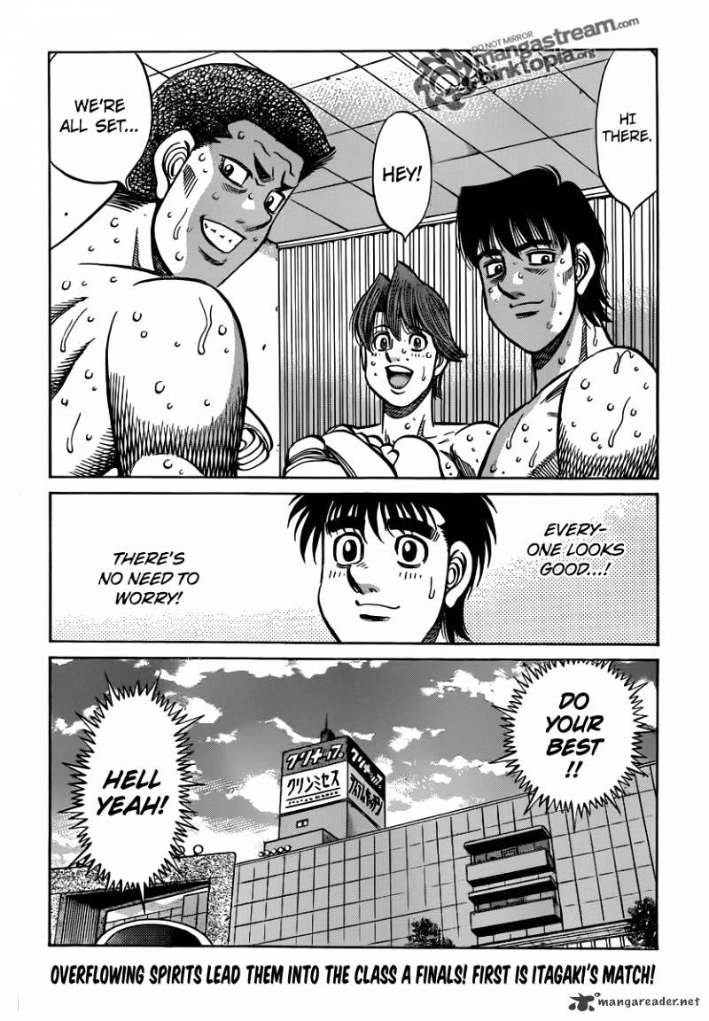 Hajime no Ippo – The First Step chapter 952 page 17