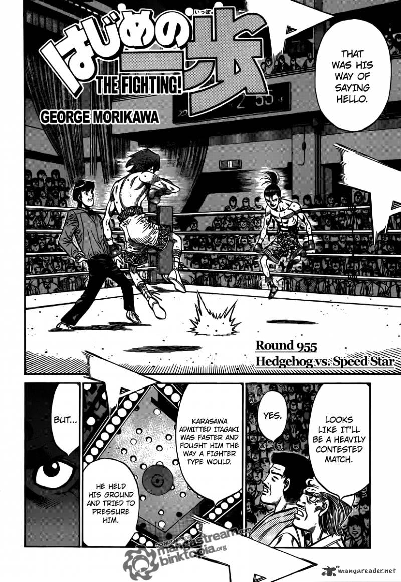 Hajime no Ippo – The First Step chapter 955 page 2