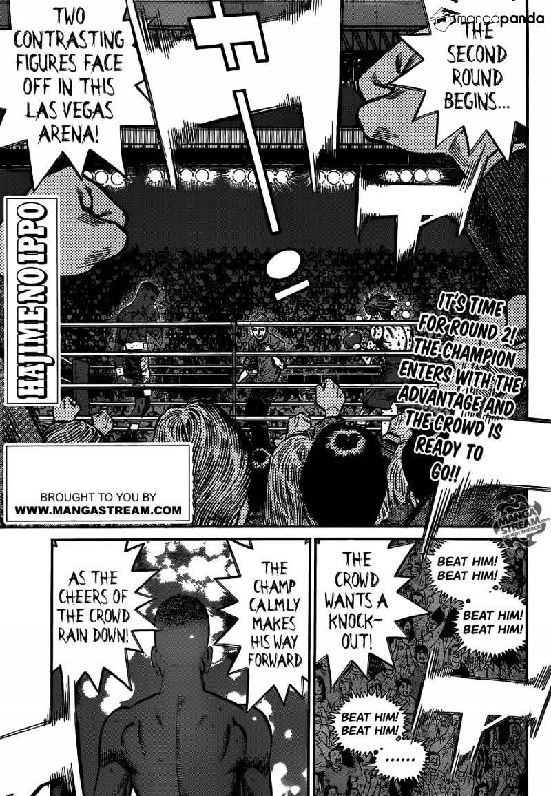 Hajime no Ippo – The First Step chapter 991 page 1