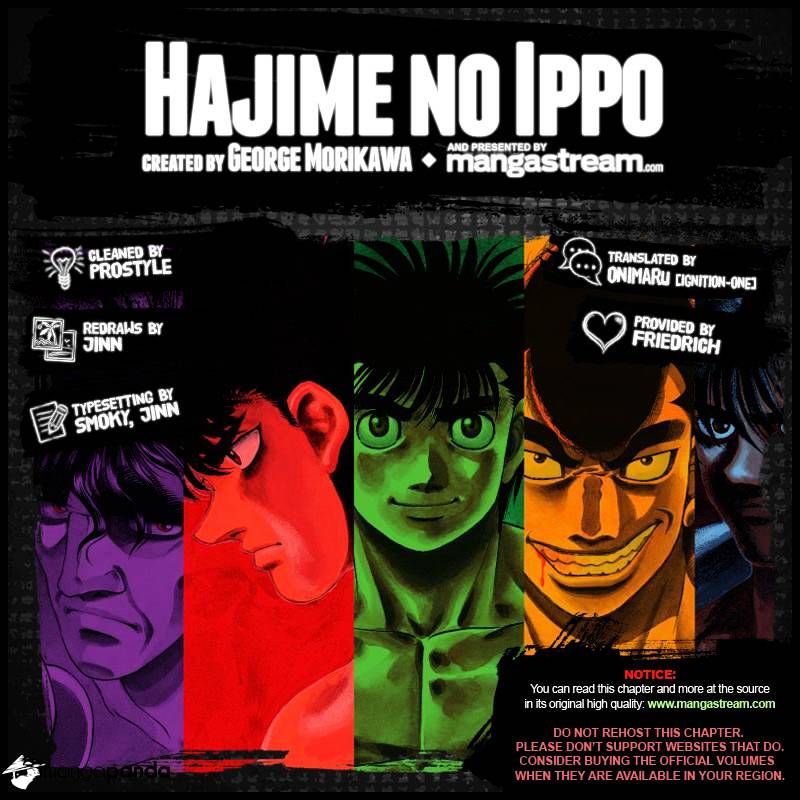 Hajime no Ippo – The First Step chapter 996 page 2