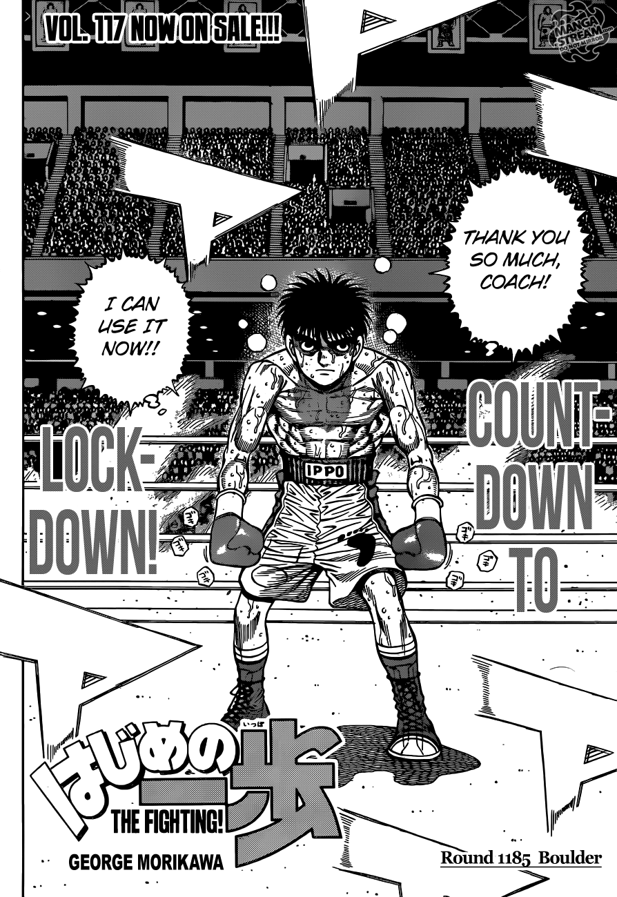 Hajime no Ippo chapter 1185 page 2