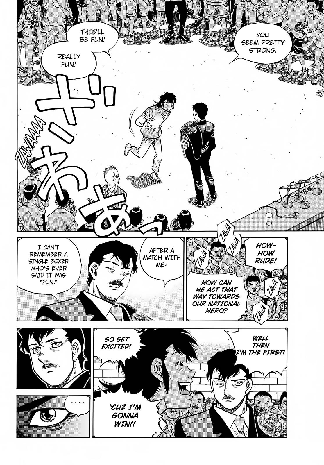 Hajime no Ippo chapter 1389 page 4