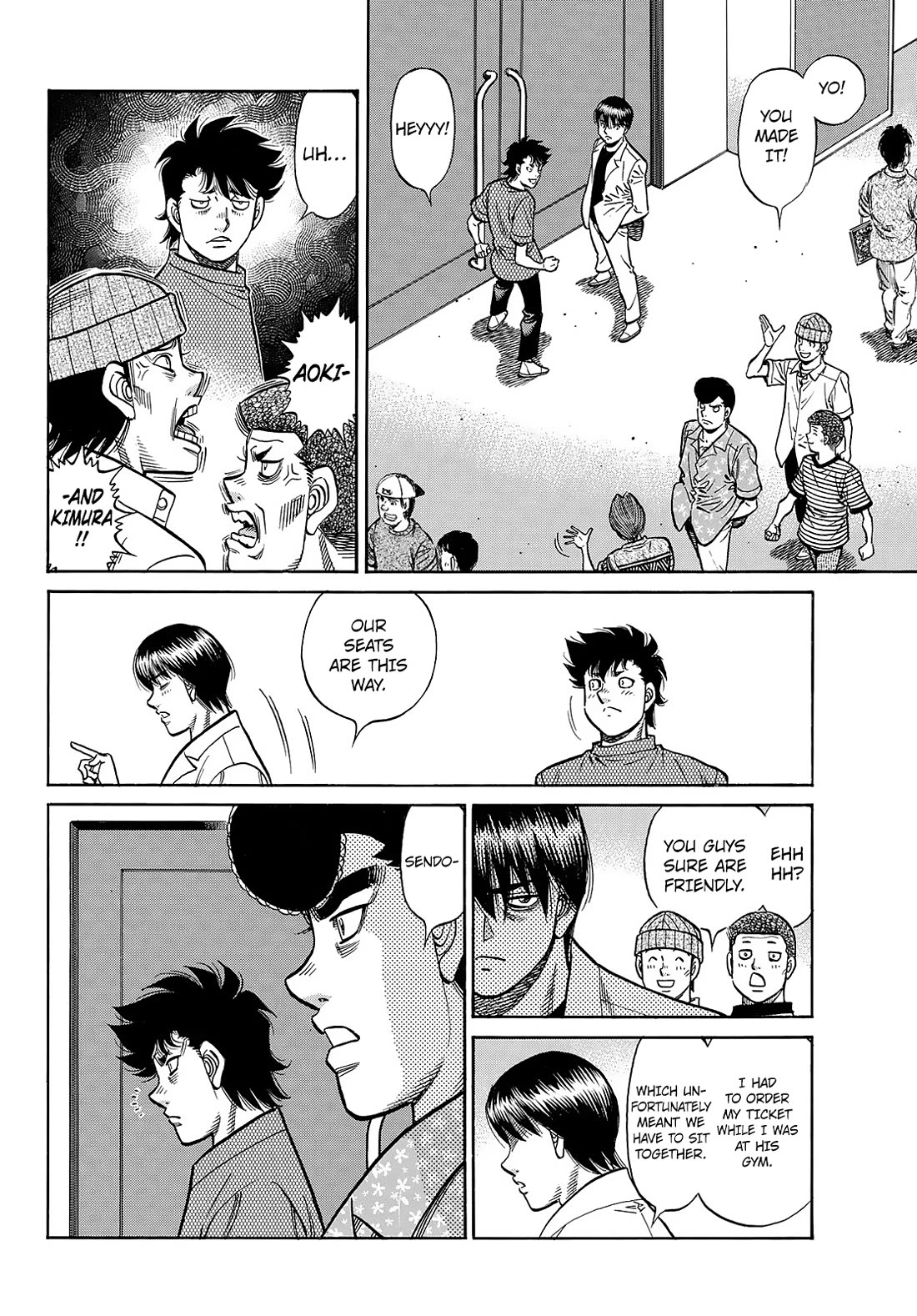 Hajime no Ippo chapter 1450 page 3