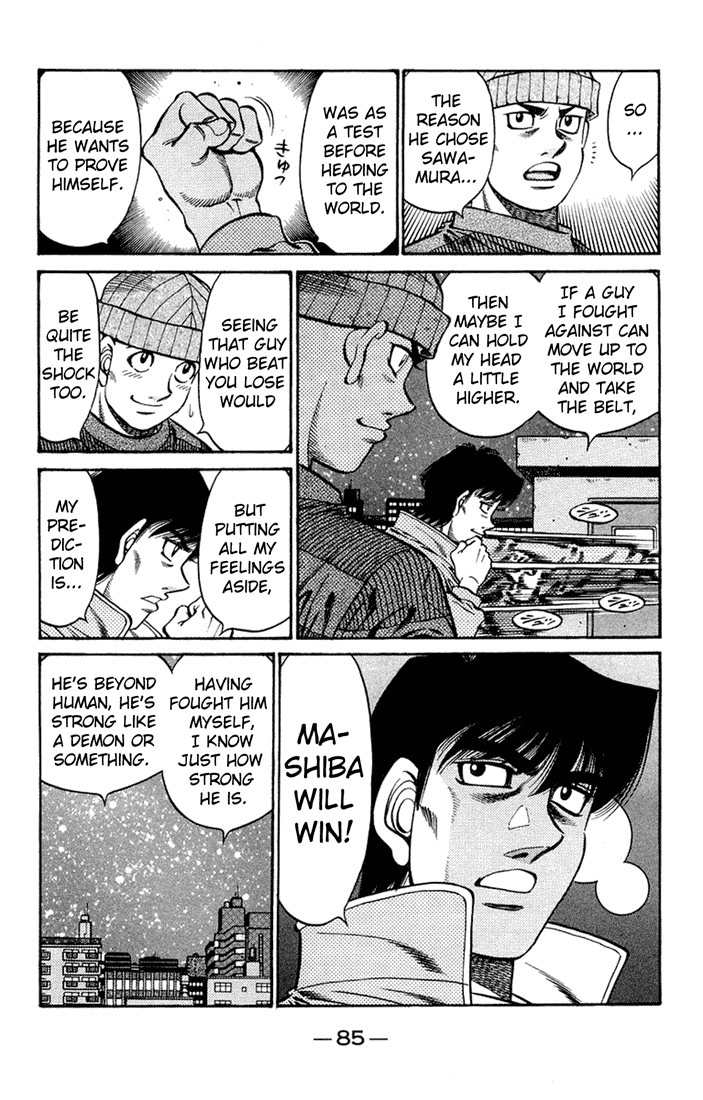 Hajime no Ippo chapter 1468 page 15