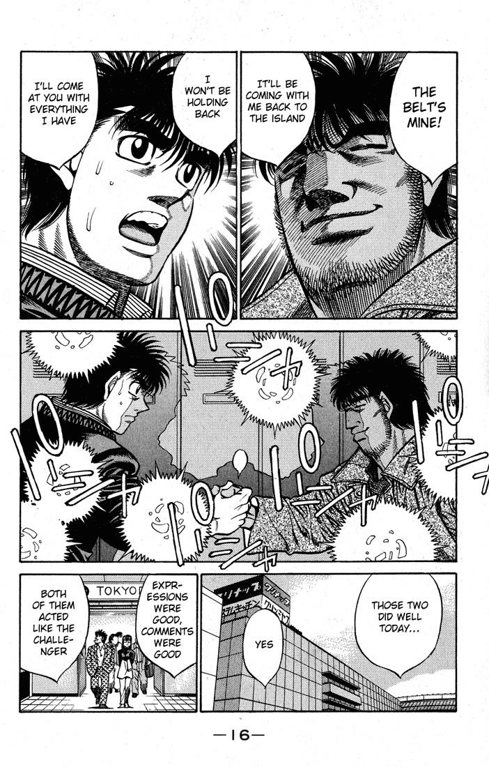 Hajime no Ippo chapter 425 page 15