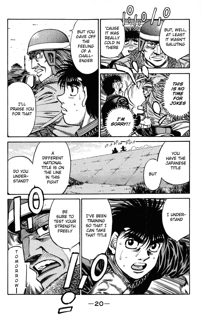 Hajime no Ippo chapter 425 page 19