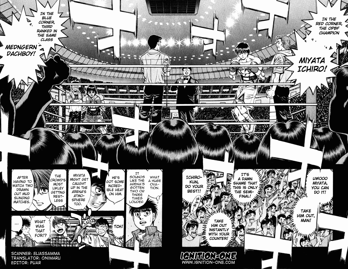 Hajime no Ippo chapter 529 page 1