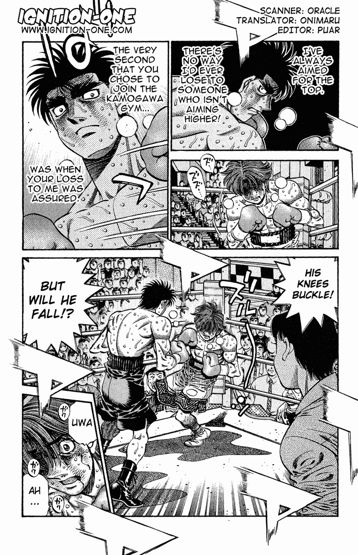 Hajime no Ippo chapter 613 page 1