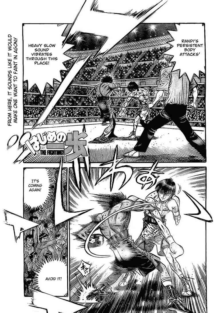 Hajime no Ippo chapter 837 page 3