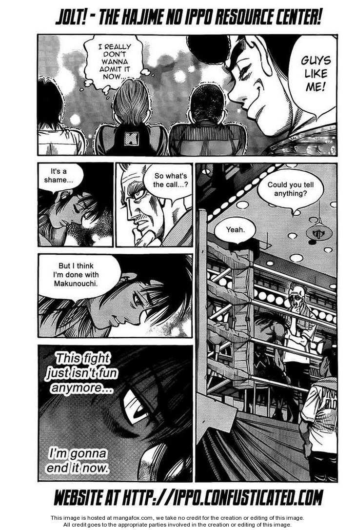 Hajime no Ippo chapter 885 page 12