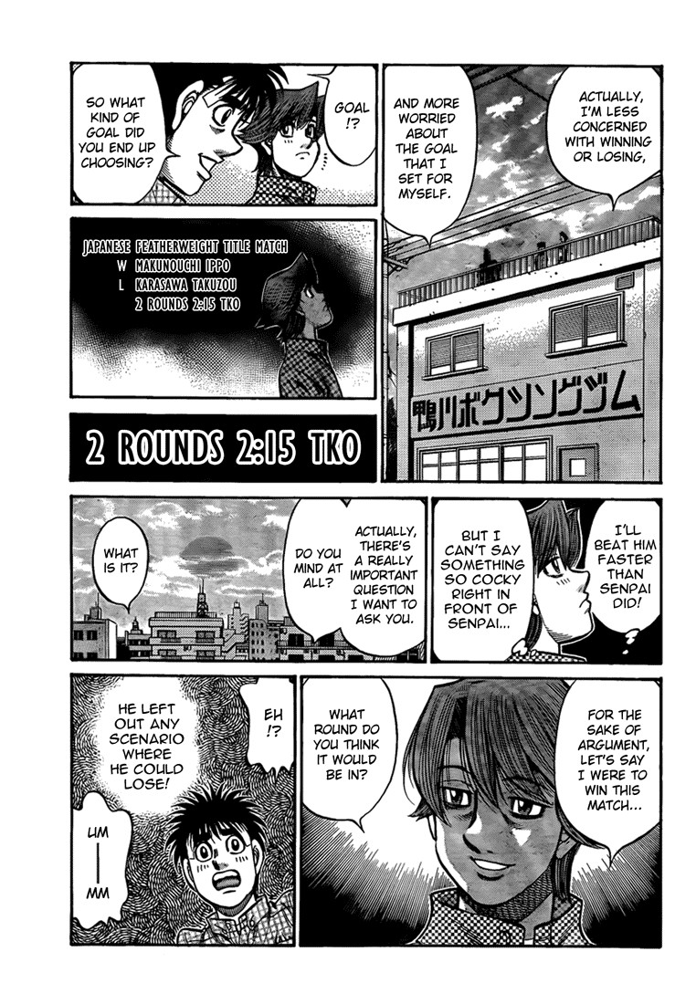 Hajime no Ippo chapter 899 page 6