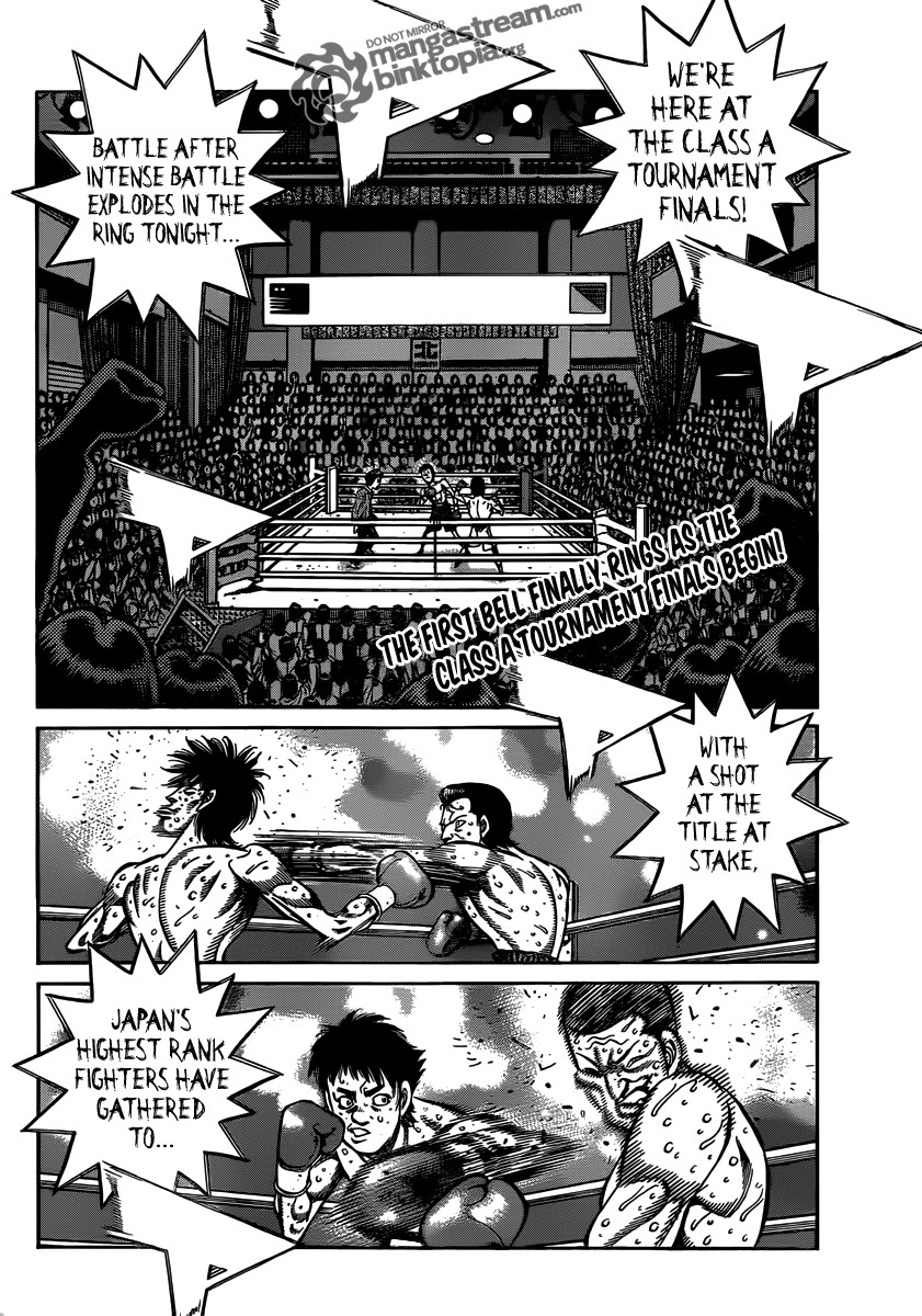 Hajime no Ippo chapter 953 page 1