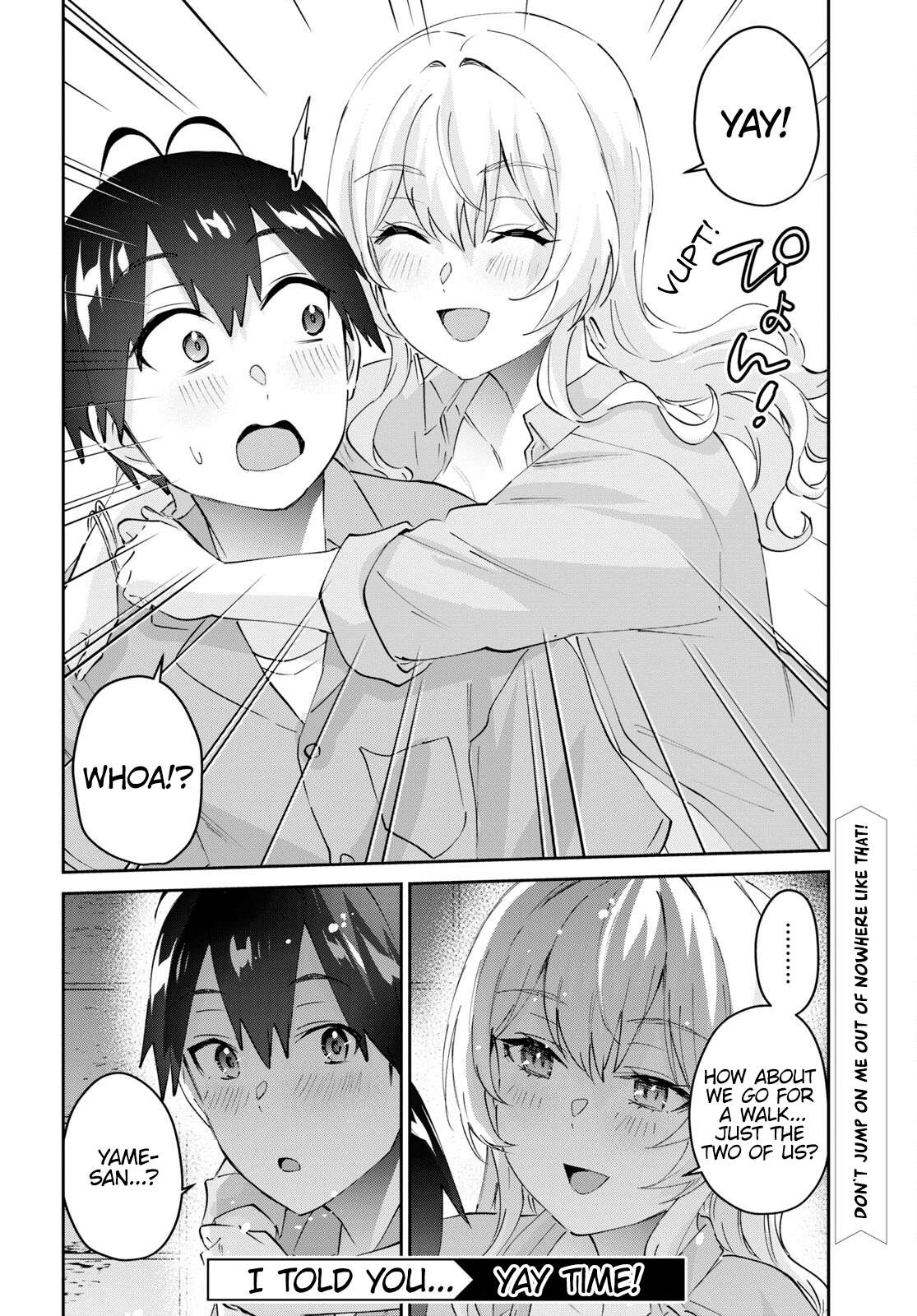 Hajimete no Gal chapter 171 page 21