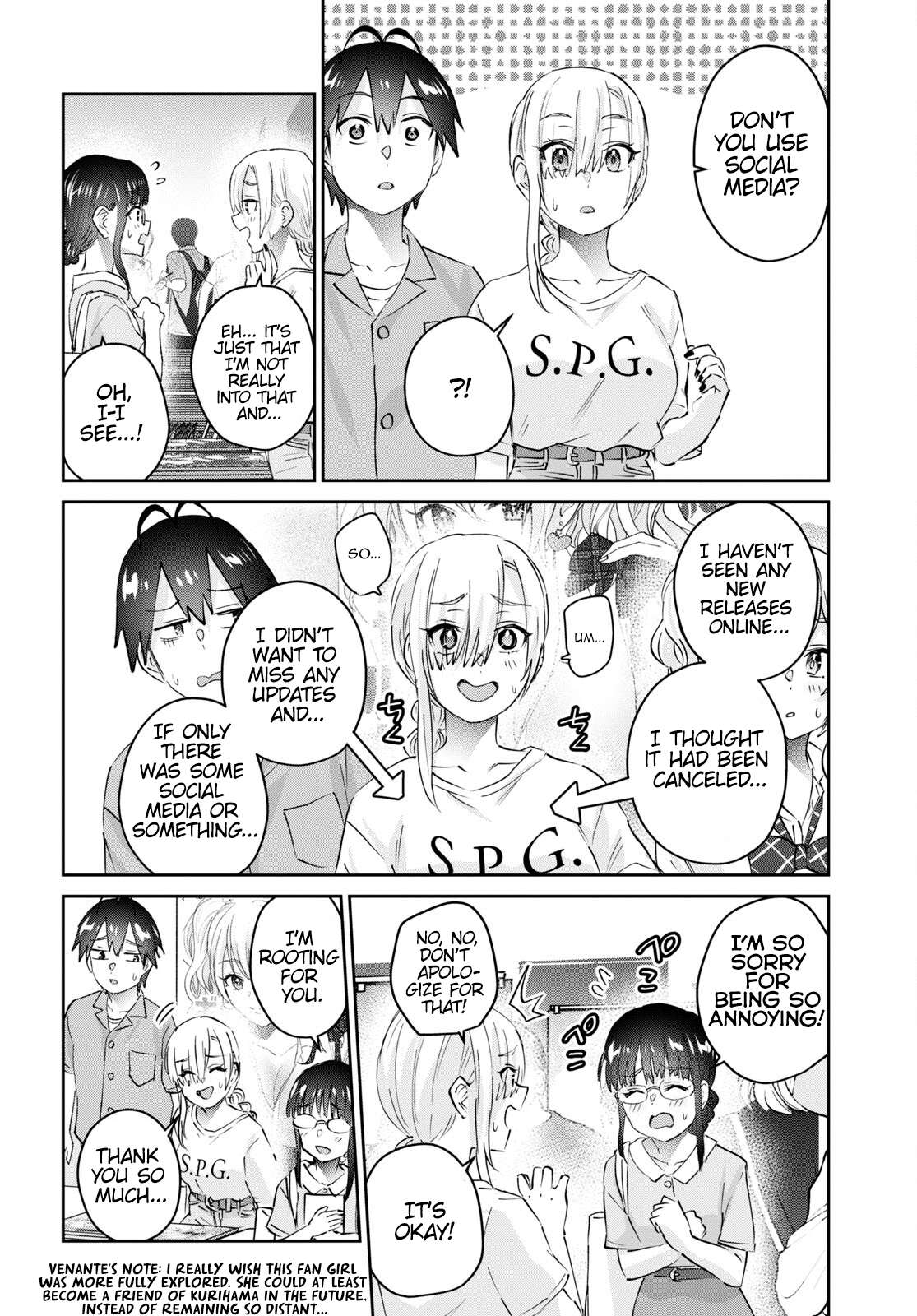 Hajimete no Gal chapter 171 page 9