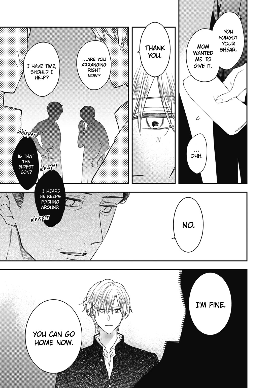 Hana to Kuchizuke chapter 28 page 10