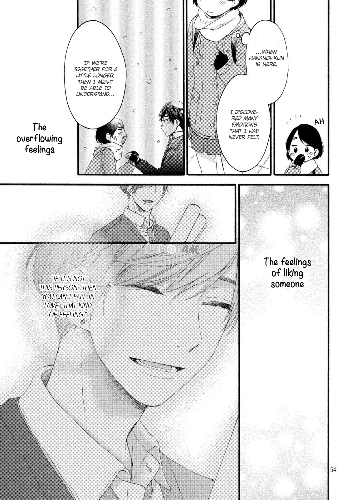 Hananoi-kun to Koi no Yamai chapter 1 page 53