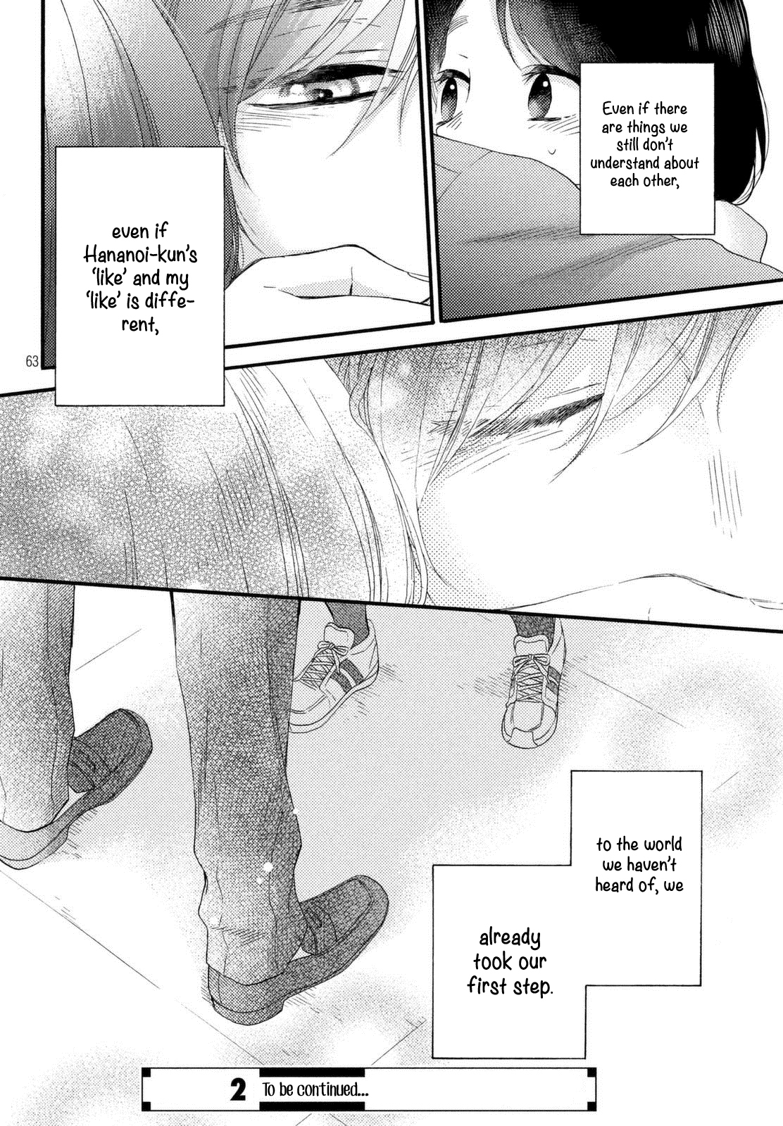 Hananoi-kun to Koi no Yamai chapter 1 page 62