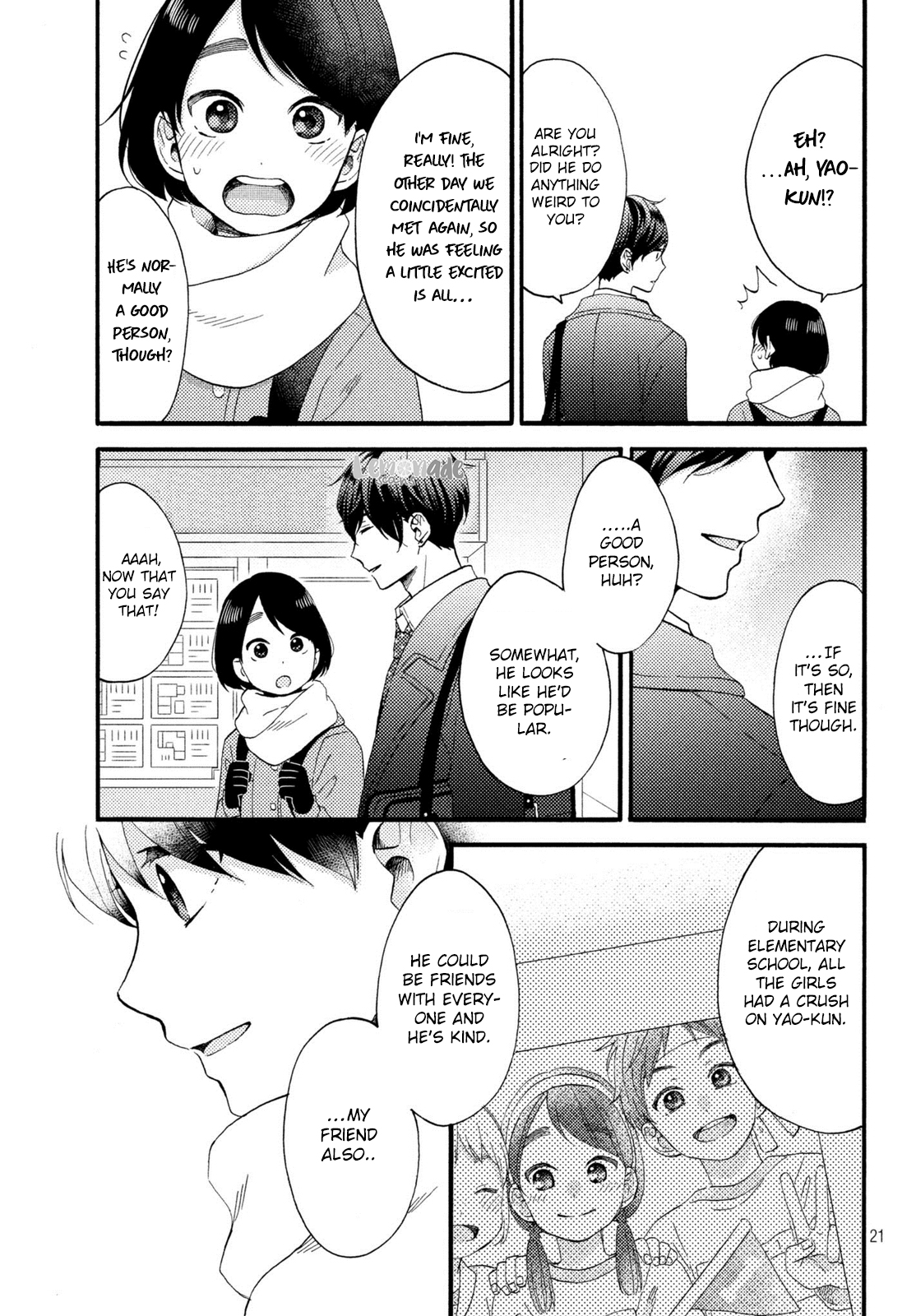 Hananoi-kun to Koi no Yamai chapter 10 page 22