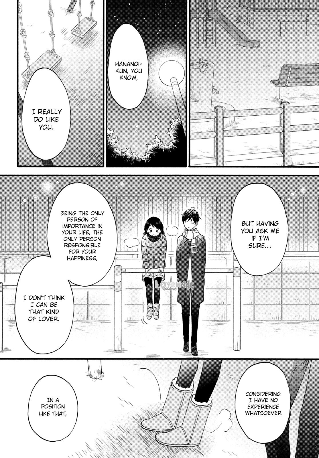 Hananoi-kun to Koi no Yamai chapter 12 page 35