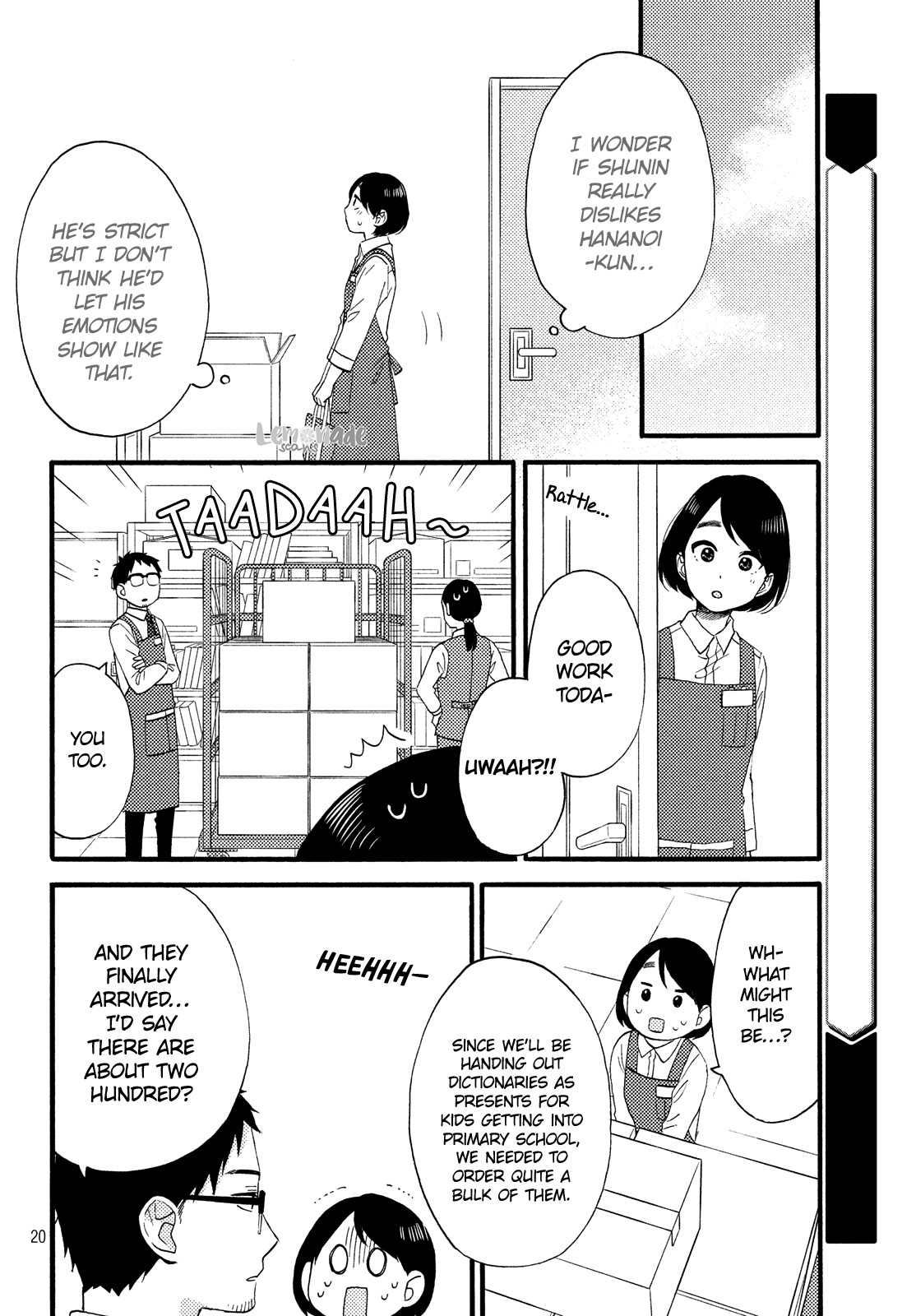 Hananoi-kun to Koi no Yamai chapter 14 page 22