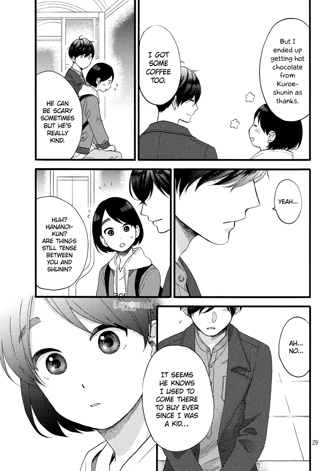 Hananoi-kun to Koi no Yamai chapter 14 page 31