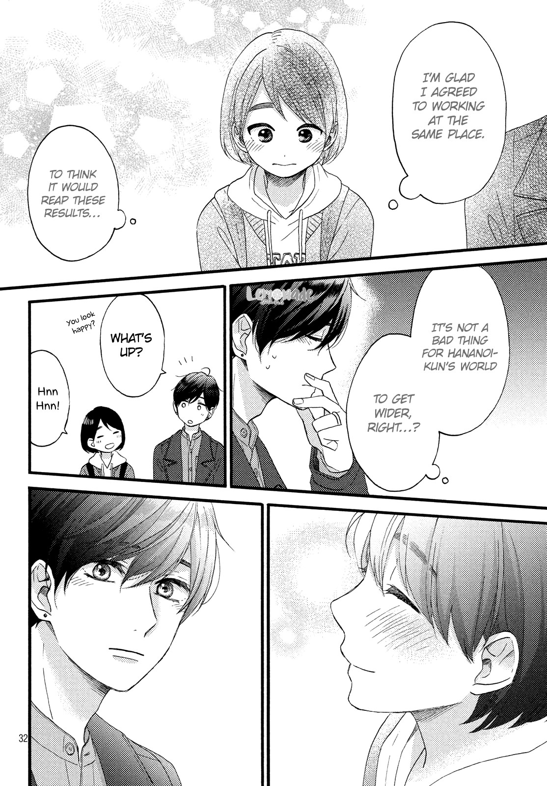 Hananoi-kun to Koi no Yamai chapter 14 page 34