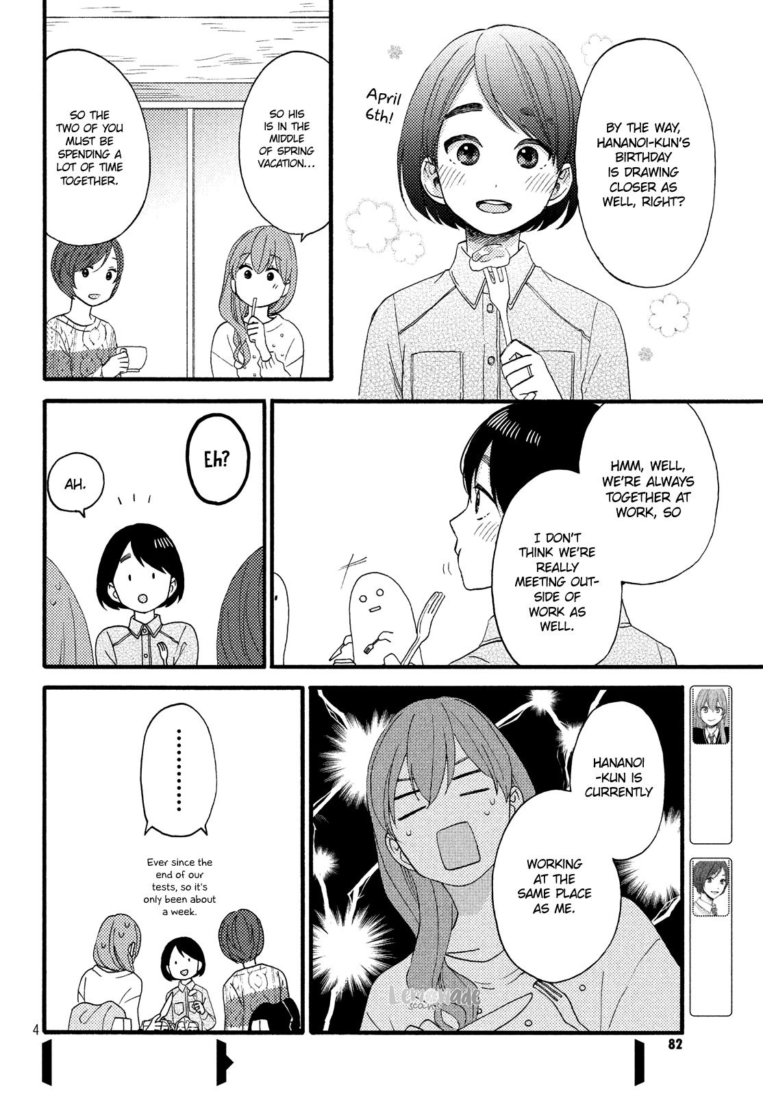 Hananoi-kun to Koi no Yamai chapter 14 page 6