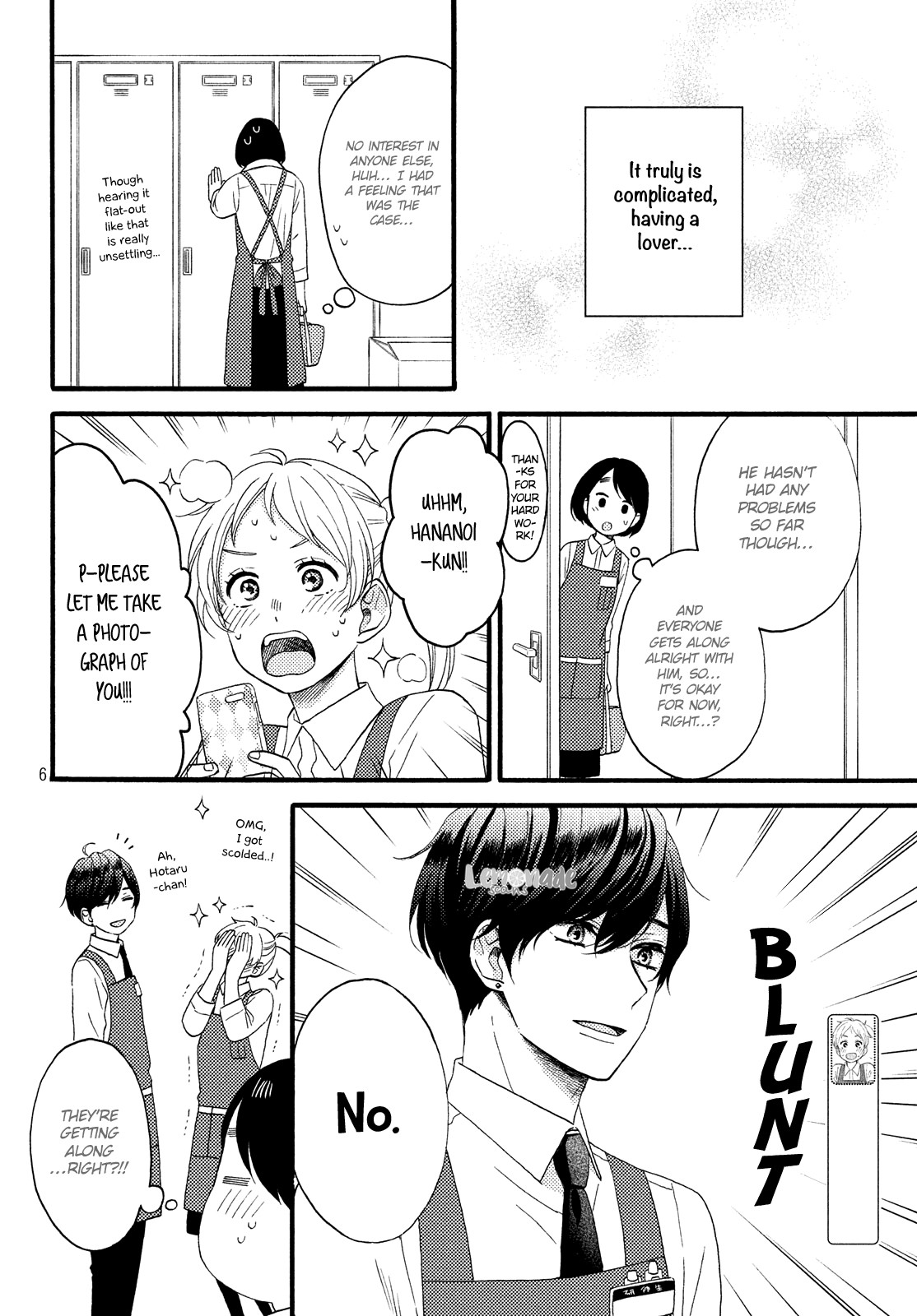 Hananoi-kun to Koi no Yamai chapter 14 page 8