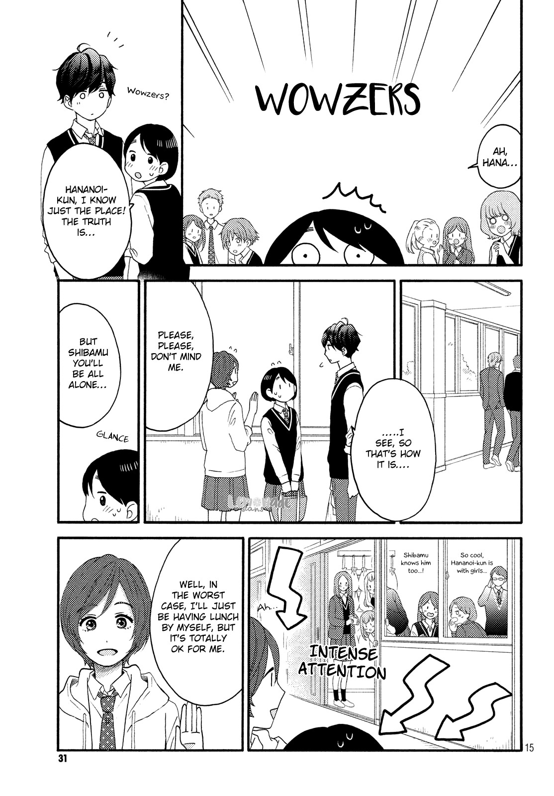 Hananoi-kun to Koi no Yamai chapter 17 page 16