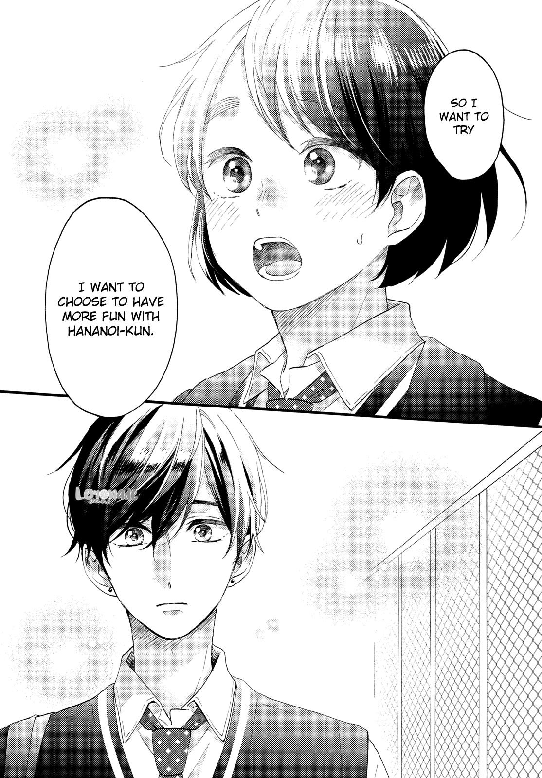 Hananoi-kun to Koi no Yamai chapter 17 page 38