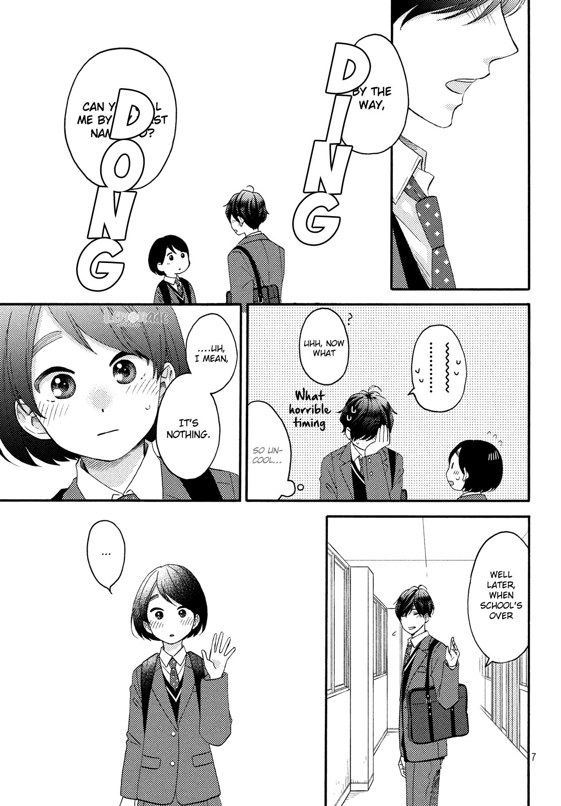 Hananoi-kun to Koi no Yamai chapter 17 page 8