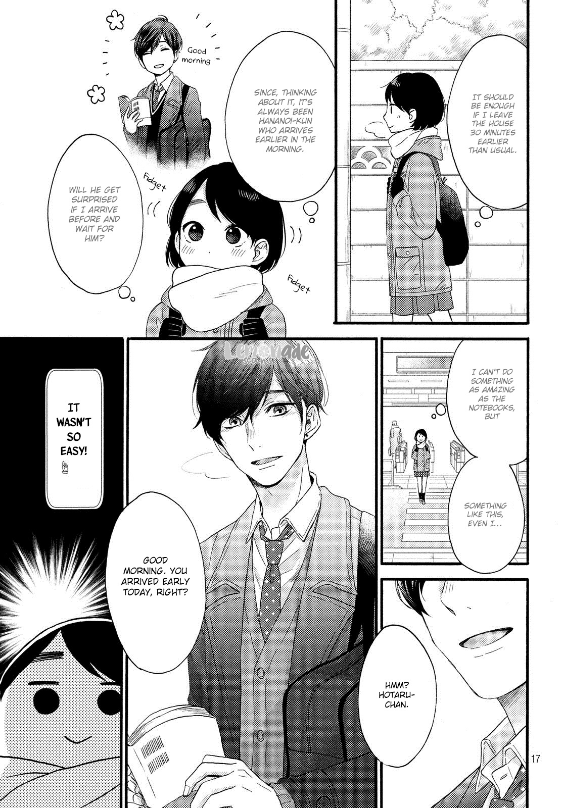 Hananoi-kun to Koi no Yamai chapter 2 page 18