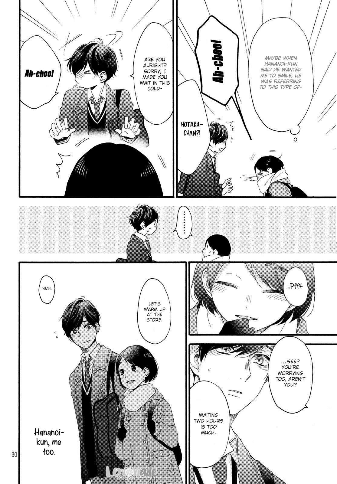 Hananoi-kun to Koi no Yamai chapter 2 page 31
