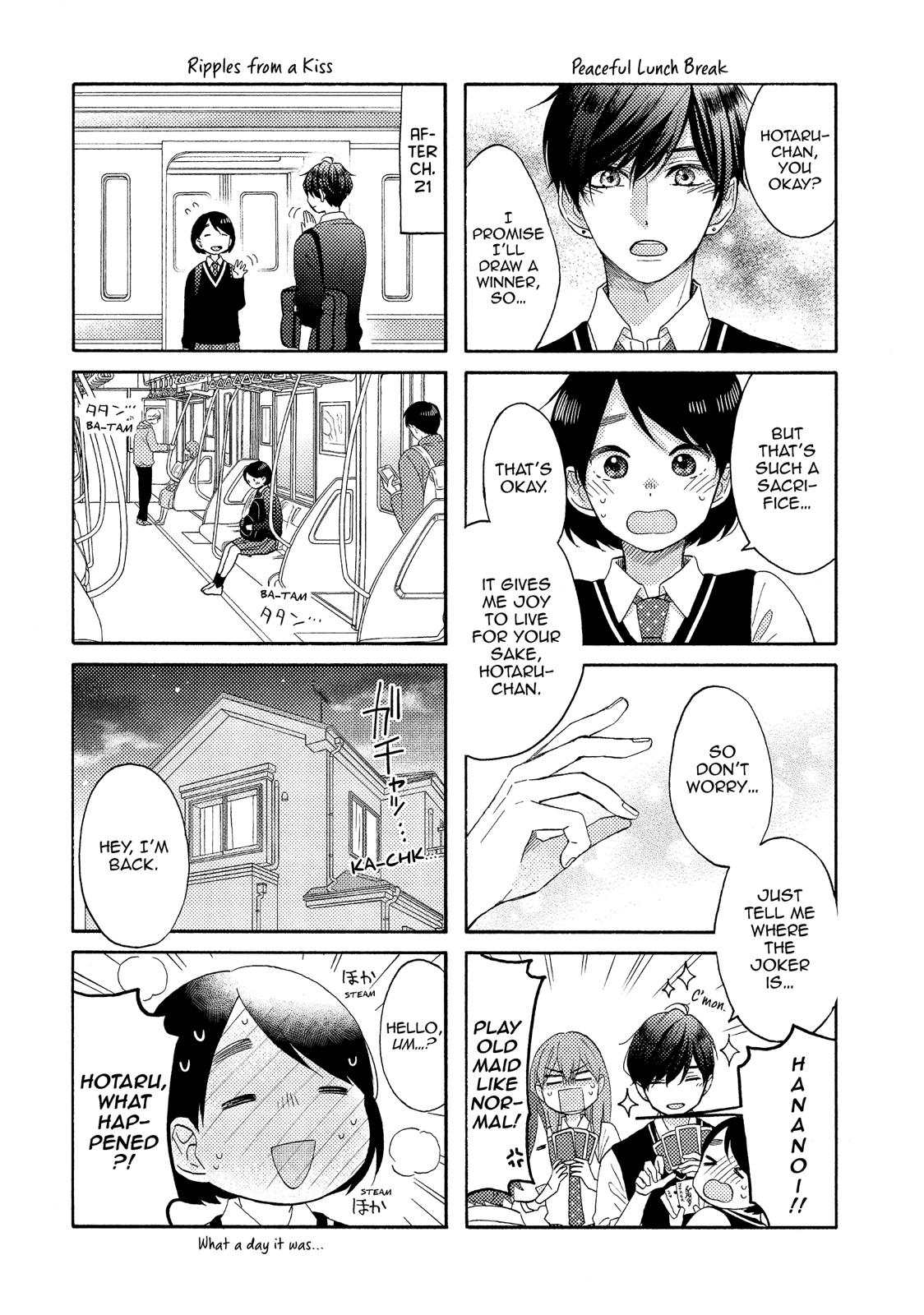 Hananoi-kun to Koi no Yamai chapter 21 page 48