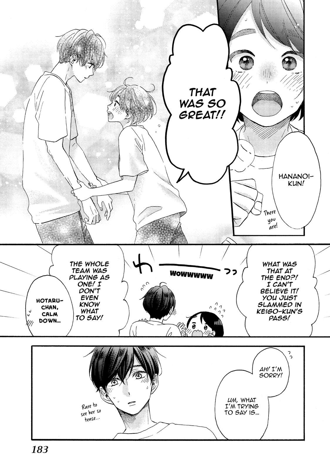 Hananoi-kun to Koi no Yamai chapter 24 page 45