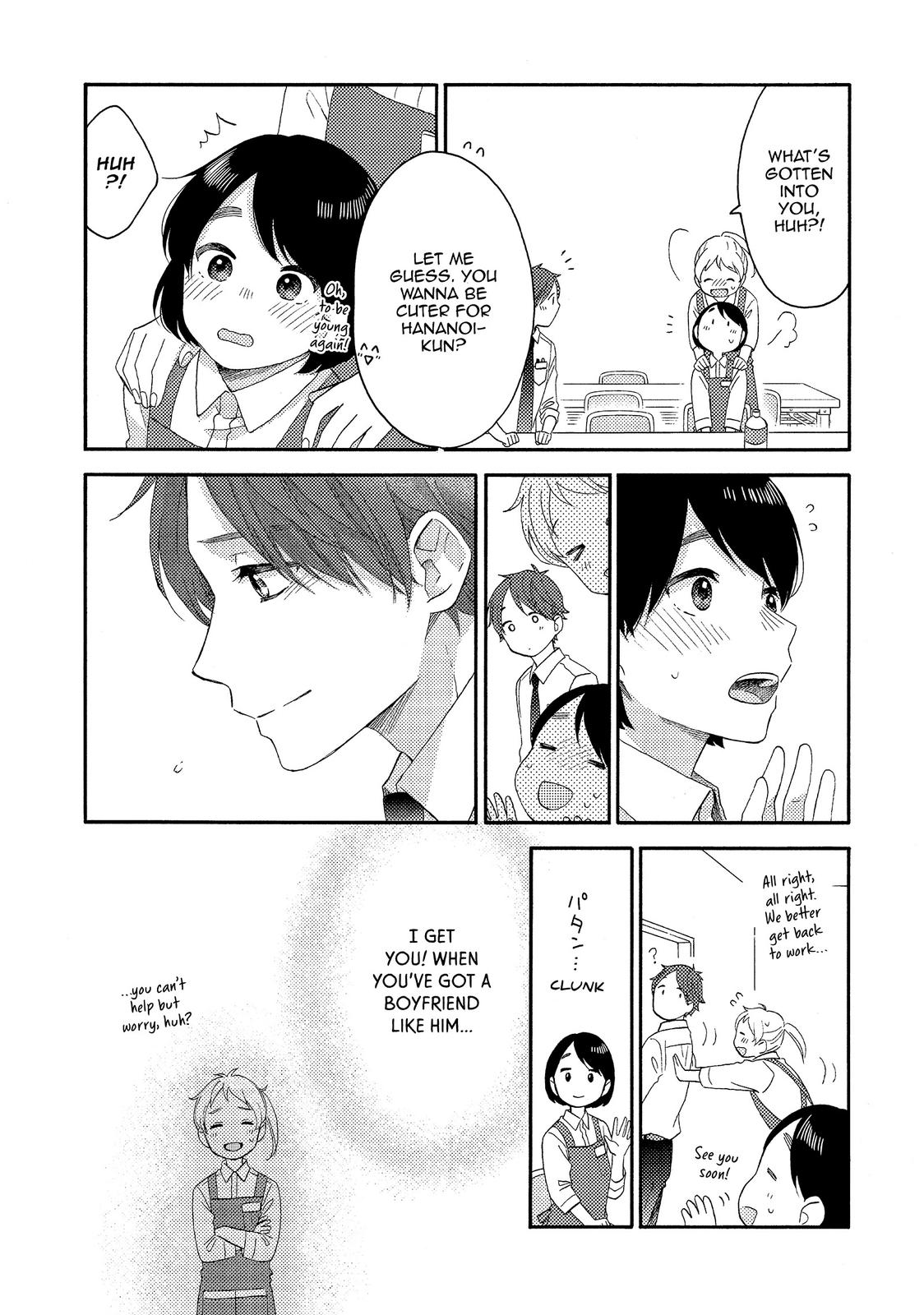 Hananoi-kun to Koi no Yamai chapter 25 page 19