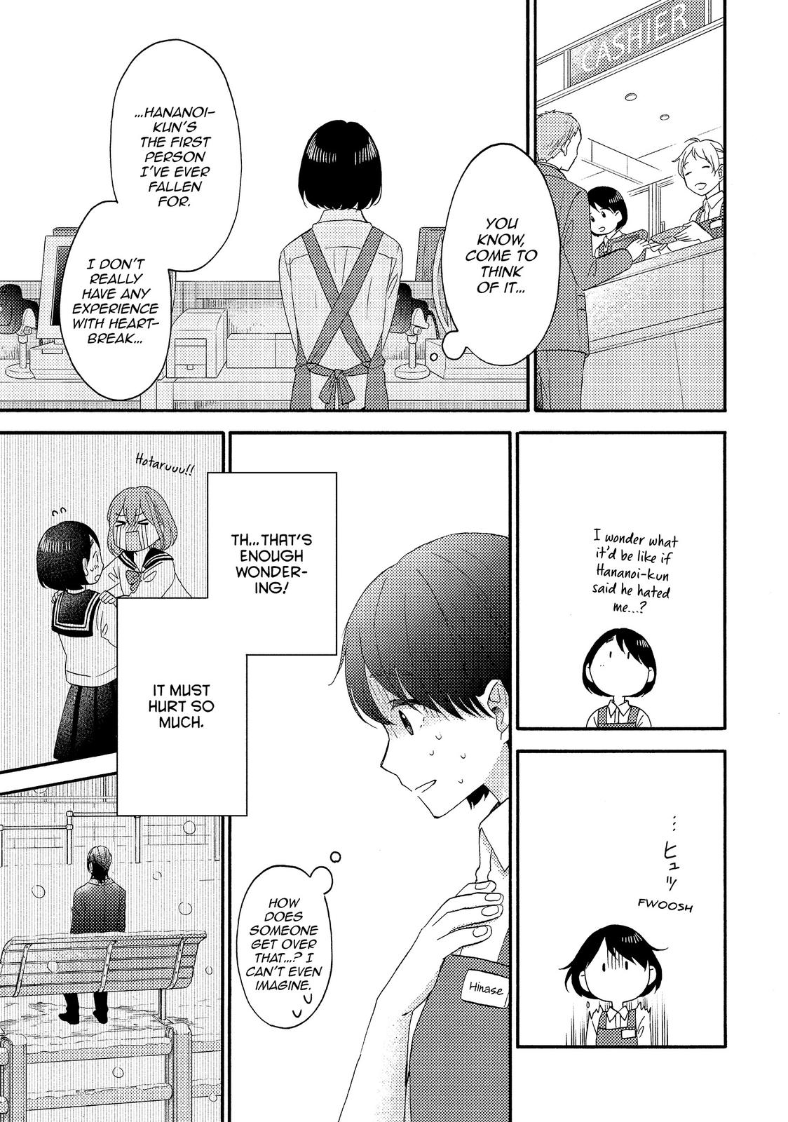 Hananoi-kun to Koi no Yamai chapter 26 page 37