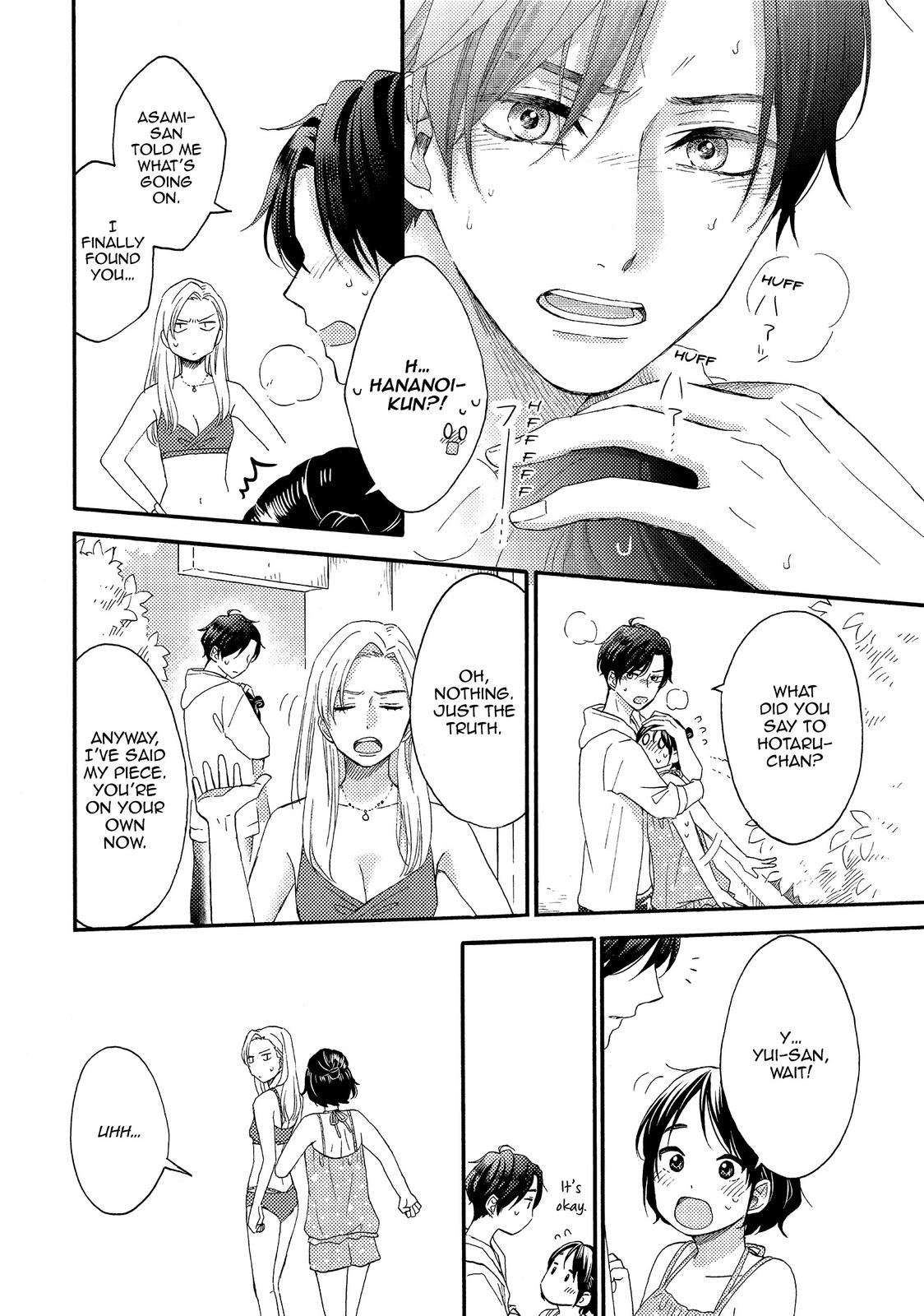 Hananoi-kun to Koi no Yamai chapter 27 page 28