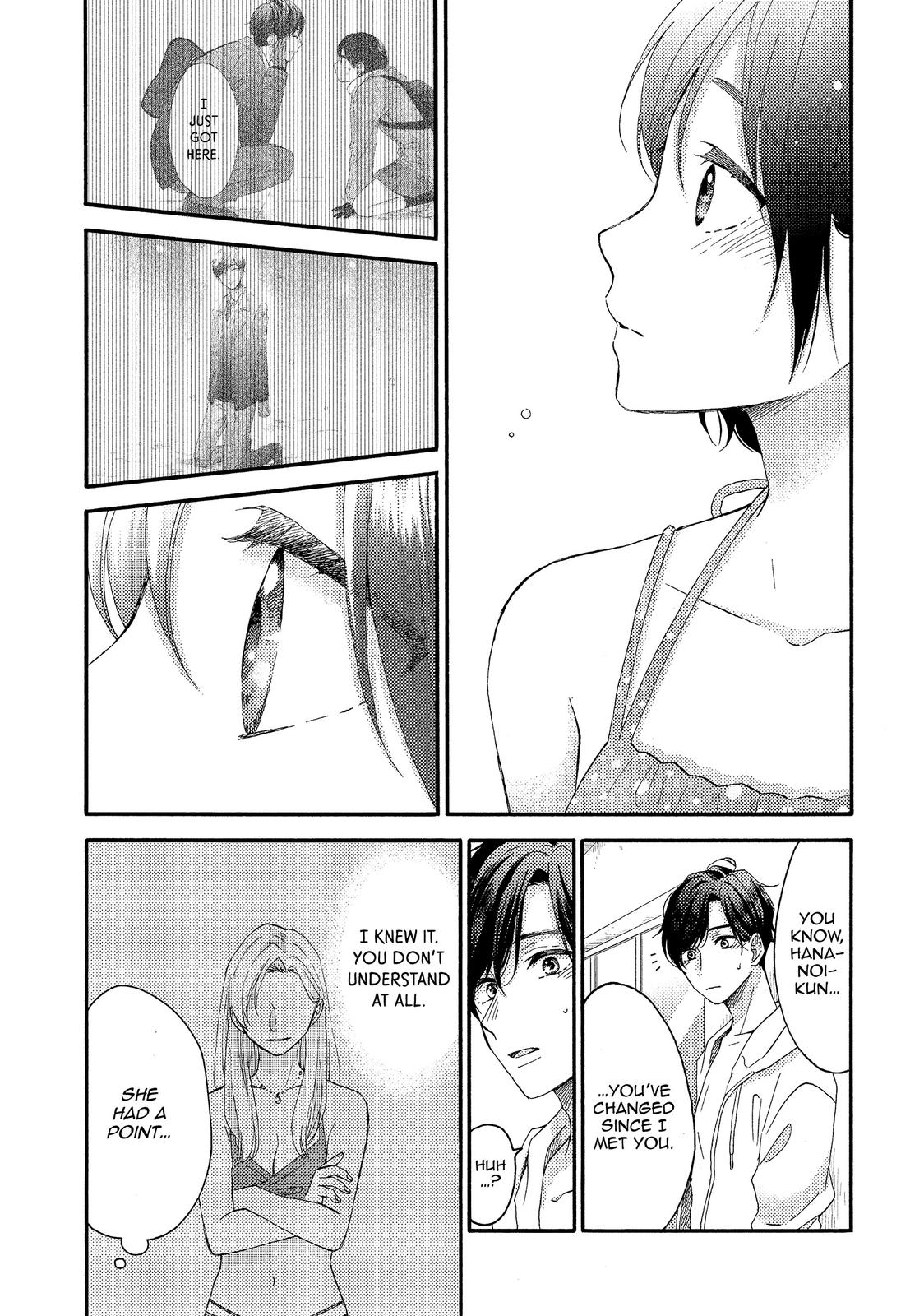 Hananoi-kun to Koi no Yamai chapter 27 page 35