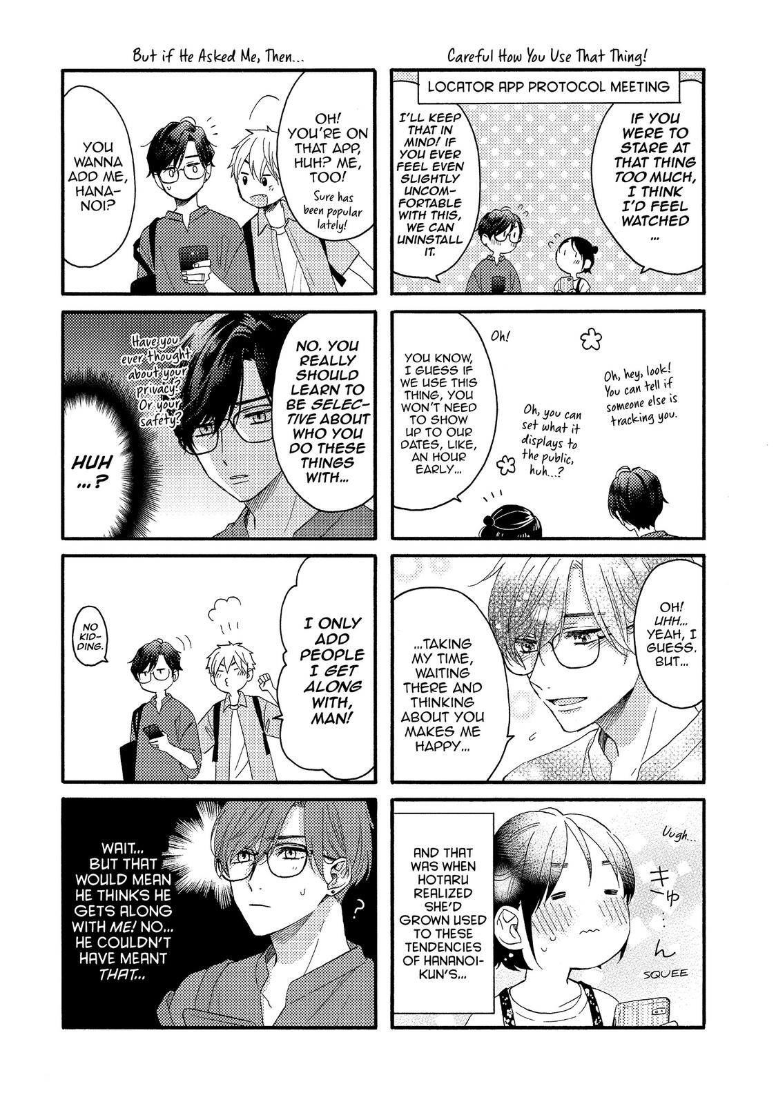 Hananoi-kun to Koi no Yamai chapter 27 page 44