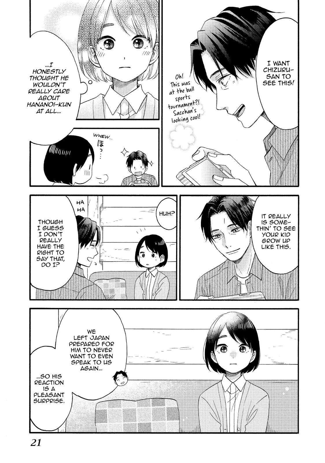 Hananoi-kun to Koi no Yamai chapter 29 page 21