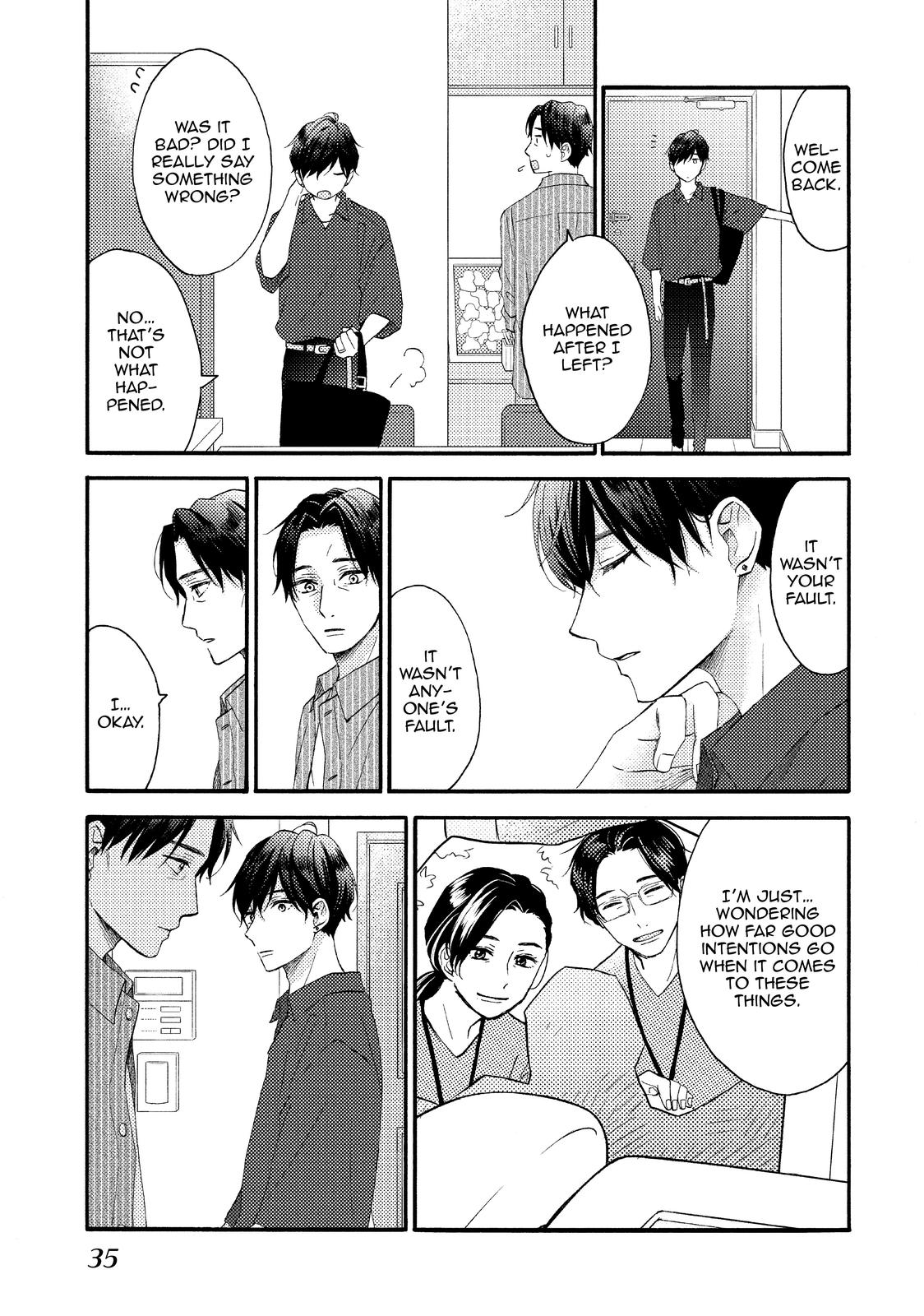 Hananoi-kun to Koi no Yamai chapter 29 page 35