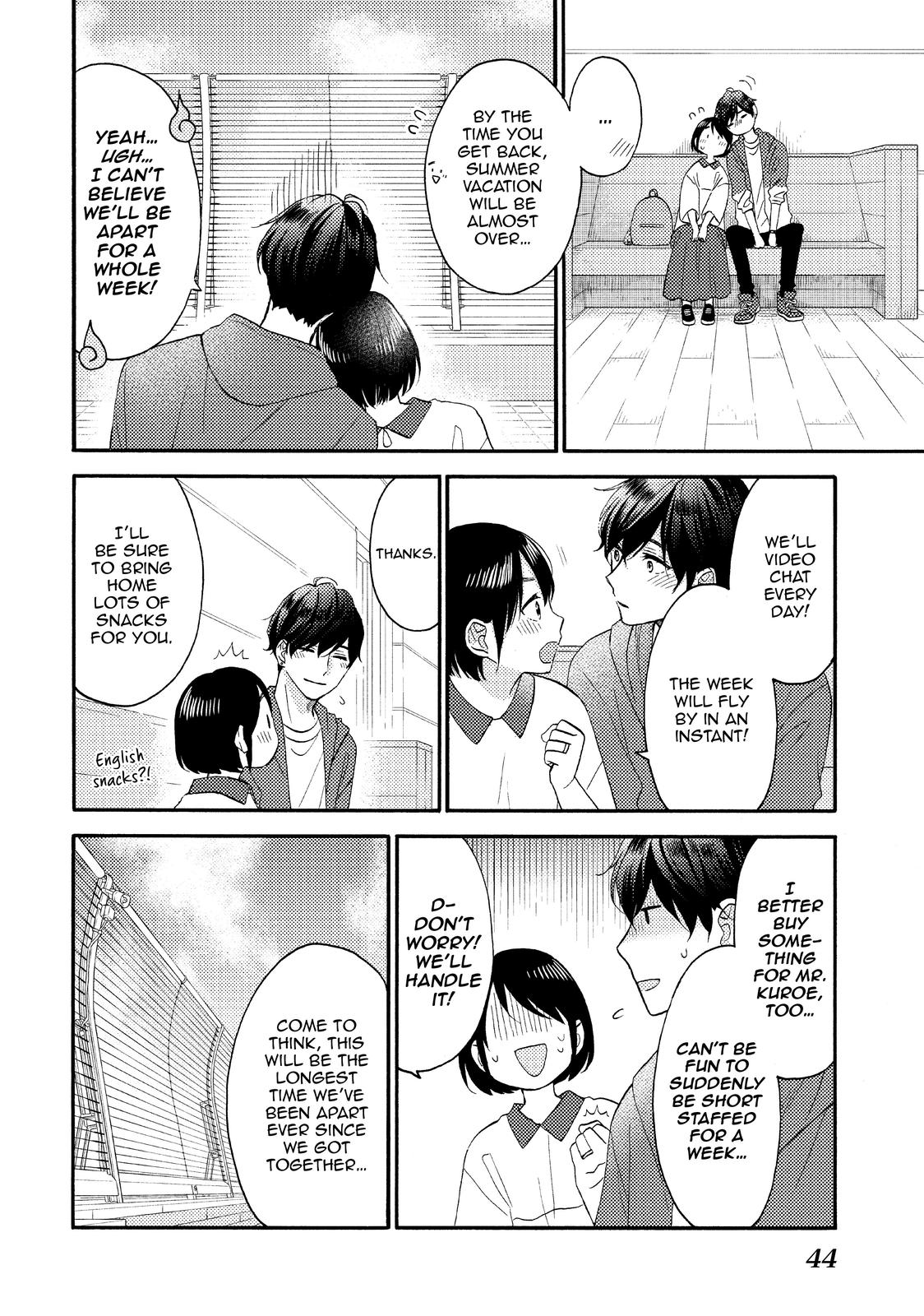 Hananoi-kun to Koi no Yamai chapter 29 page 44