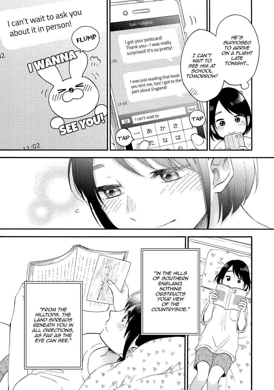 Hananoi-kun to Koi no Yamai chapter 32 page 5